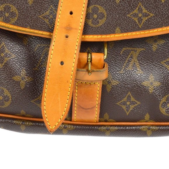Louis Vuitton Saumur 35 Messenger Shoulder Bag Monogram - Picture 10 of 12